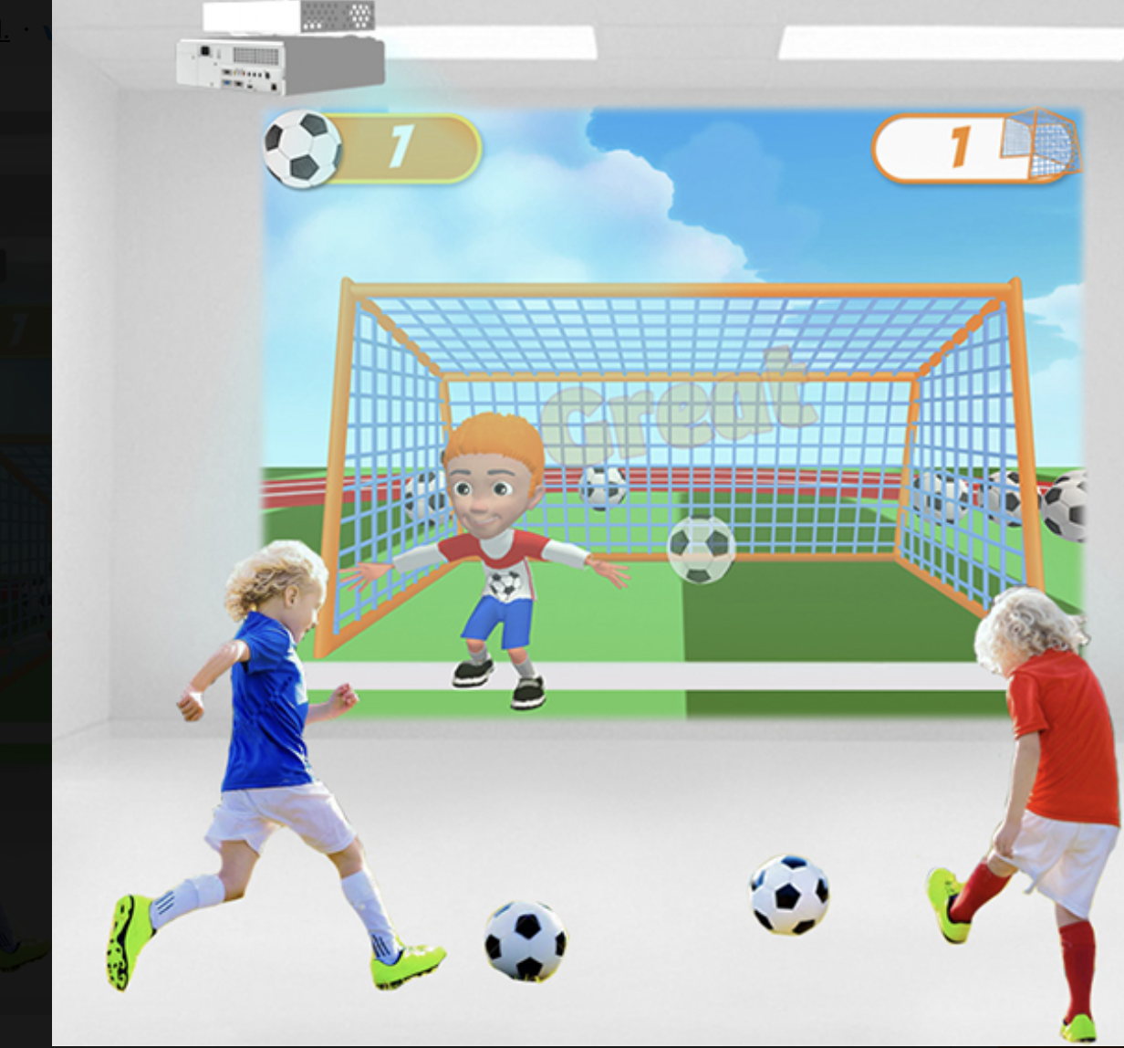 Football interactif EcoWayMove